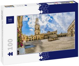 Lais Puzzle - Lecce, Italien - Platz Piazza del Duomo und Kathedrale der Jungfrau Maria, Apulien - 100 Teile