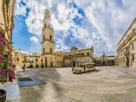 Lais Puzzle - Lecce, Italien - Platz Piazza del Duomo und Kathedrale der Jungfrau Maria, Apulien - 500 & 1.000 Teile