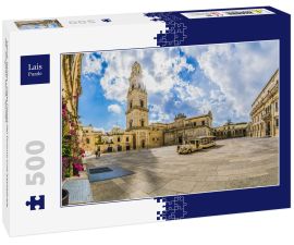 Lais Puzzle - Lecce, Italien - Platz Piazza del Duomo und Kathedrale der Jungfrau Maria, Apulien - 500 Teile