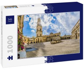 Lais Puzzle - Lecce, Italien - Platz Piazza del Duomo und Kathedrale der Jungfrau Maria, Apulien - 1.000 Teile