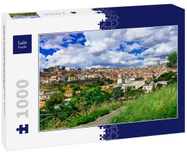 Lais Puzzle - Schöne mittelalterliche Dörfer (Borgo) Italiens - malerische Melfi in der Basilikata - 1.000 Teile