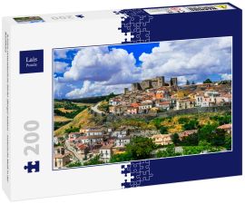 Lais Puzzle - Schöne mittelalterliche Dörfer (Borgo) Italiens - malerische Melfi in der Basilikata - 200 Teile