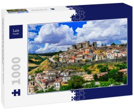 Lais Puzzle - Schöne mittelalterliche Dörfer (Borgo) Italiens - malerische Melfi in der Basilikata - 1.000 Teile