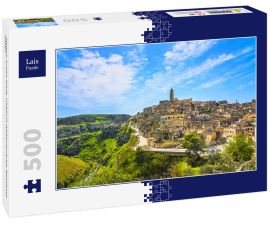 Lais Puzzle - Matera, antike Stadt, UNESCO-Weltkulturerbe, Basilikata, Italien - 500 Teile