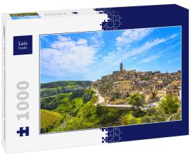 Lais Puzzle - Matera, antike Stadt, UNESCO-Weltkulturerbe, Basilikata, Italien - 1.000 Teile