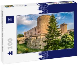 Lais Puzzle - Berühmte aragonesische Burg (Castello Aragonese) in Venosa, Basilikata, Süditalien - 100 Teile