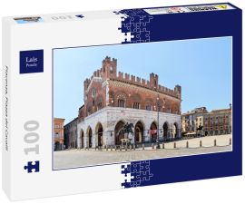 Lais Puzzle - Piacenza, Piazza del Cavalli - 100 Teile