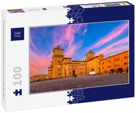 Lais Puzzle - Schloss Estense (Castello Estense) in Ferrara, Emilia-Romagna - 100 Teile