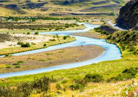 Lais Puzzle - Ansicht der Flusslandschaft, Patagonien, Chile, Südamerika. - 100, 200, 500 & 1.000 Teile