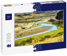 Lais Puzzle - Ansicht der Flusslandschaft, Patagonien, Chile, Südamerika. - 200 Teile