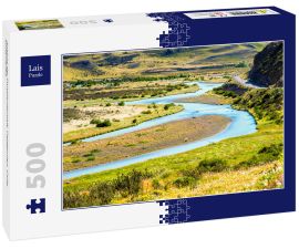 Lais Puzzle - Ansicht der Flusslandschaft, Patagonien, Chile, Südamerika. - 500 Teile