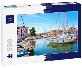 Lais Puzzle - Schöne Szene von Booten in Grado, Italien - 500 Teile