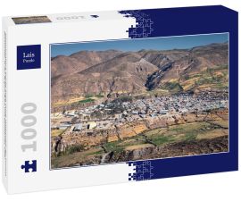 Lais Puzzle - Panoramablick auf die Stadt Putre, Hauptstadt der Provinz Parinacota, in der Region Arica und Parinacota, Chile - 1.000 Teile