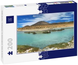 Lais Puzzle - Heiße Quellen "Polloquere" im Nationalpark "Salar de Surire" - 200 Teile