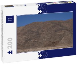 Lais Puzzle - Große Gruppe alter Petroglyphen auf den Hügeln bei Cerro Pintados in der Atacama-Wüste in der Tarapaca-Region im Norden Chiles. - 200 Teile