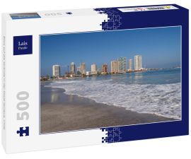 Lais Puzzle - Blick auf die Strände in der Stadt Iquique, Chile - 500 Teile