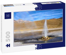 Lais Puzzle - Geysir von Puchuldiza, Colchane, Chile - 500 Teile