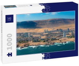 Lais Puzzle - Luftaufnahme von Iquique, einem nördlichen Hafen in der Atacama-Wüste in Chile - 1.000 Teile
