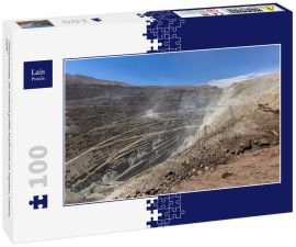 Lais Puzzle - Chuquicamata, die weltweit größte Kupfermine im Tagebau, Calama, Chile - 100 Teile