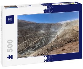 Lais Puzzle - Chuquicamata, die weltweit größte Kupfermine im Tagebau, Calama, Chile - 500 Teile
