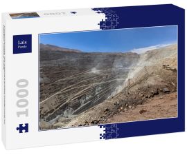 Lais Puzzle - Chuquicamata, die weltweit größte Kupfermine im Tagebau, Calama, Chile - 1.000 Teile