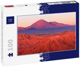 Lais Puzzle - Catarpe, Licancabur-Vulkan, Atacama-Wüste, Chile - 100 Teile