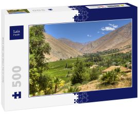 Lais Puzzle - Blick über das Elqui-Tal in Chile - 500 Teile
