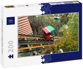 Lais Puzzle - Klippenbahn in Valparaiso, Chile - 200 Teile