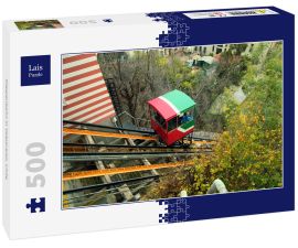 Lais Puzzle - Klippenbahn in Valparaiso, Chile - 500 Teile