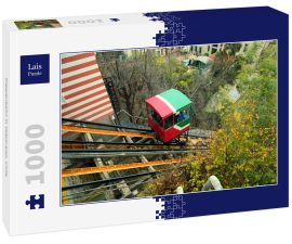 Lais Puzzle - Klippenbahn in Valparaiso, Chile - 1.000 Teile