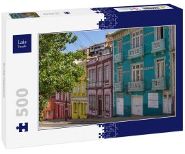 Lais Puzzle - Buntes Valparaiso - 500 Teile