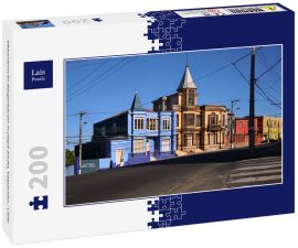 Lais Puzzle - Viktorianische Bürgerhäuser in playa ancha, Valparaíso / Chile - 200 Teile