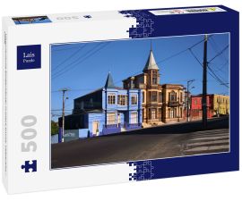 Lais Puzzle - Viktorianische Bürgerhäuser in playa ancha, Valparaíso / Chile - 500 Teile