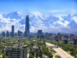 Lais Puzzle - Stadtbild von Santiago Chile - 500 & 1.000 Teile