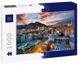 Lais Puzzle - Abendpanorama von Santiago de Chile - 1.000 Teile