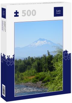 Lais Puzzle - Anden und Achibueno. Blick auf den Nevado de Longaví. Maule Region, Chile - 500 Teile