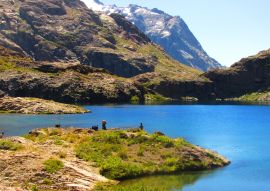 Lais Puzzle - Cuellar Lagunen. Achibueno-Tal, Linares Chile. Andenberg. Natur - 100, 200, 500 & 1.000 Teile