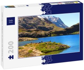 Lais Puzzle - Cuellar Lagunen. Achibueno-Tal, Linares Chile. Andenberg. Natur - 200 Teile