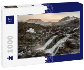 Lais Puzzle - Wasserfall und Steine nahe Nevados de Chillan in Chile, Südamerika - 1.000 Teile