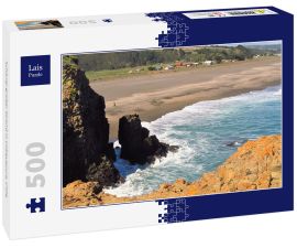 Lais Puzzle - Schöner großer Strand in Cobquecura, Chile - 500 Teile