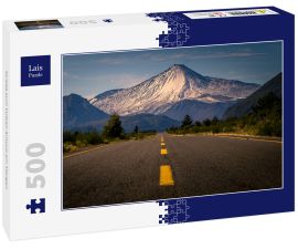 Lais Puzzle - Straße zum Vulkan Antuco am Morgen - 500 Teile