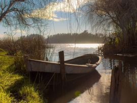 Lais Puzzle - Boote, Lago Budi, Chile - 500 & 1.000 Teile