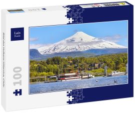 Lais Puzzle - Bild des Vulkans Villarrica, Chile - 100 Teile