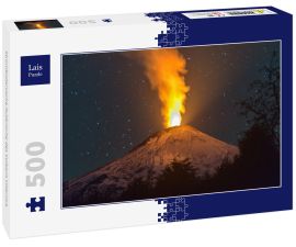 Lais Puzzle - Strombolianische Ausbrüche des Vulkans Villarrica - 500 Teile