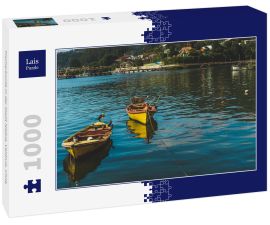 Lais Puzzle - Fischerboote in der Stadt Niebla, Valdivia, Chile - 1.000 Teile