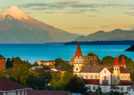 Lais Puzzle - Puerto Varas am Ufer des Llanquihue-Sees mit dem Vulkan Osorno im Hintergrund, X Region de Los Lagos, Chile - 100, 200, 500 & 1.000 Teile