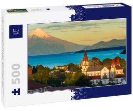 Lais Puzzle - Puerto Varas am Ufer des Llanquihue-Sees mit dem Vulkan Osorno im Hintergrund, X Region de Los Lagos, Chile - 500 Teile