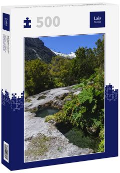 Lais Puzzle - Chile, Patagonien, Lake District, Pumalin Park. Cahuelmo heiße Quelle - 500 Teile