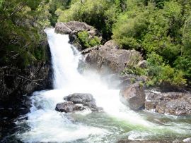 Lais Puzzle - Wasserfall im Alerce Andino Nationalpark, Chile - 500 & 1.000 Teile