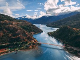 Lais Puzzle - Brücke in Patagonien, Chile - 500 & 1.000 Teile